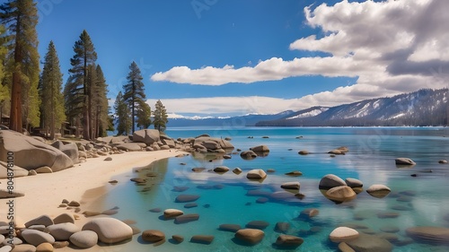 A lovely day at California's Lake Tahoe