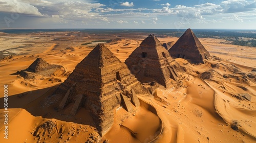 Pyramids of Meroe: Nubian Marvels