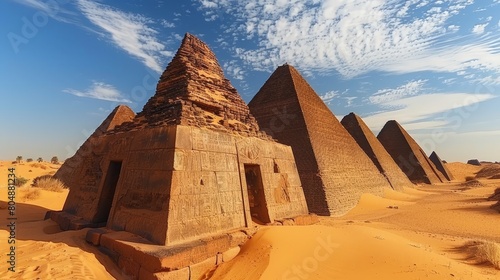 Pyramids of Meroe: Nubian Marvels