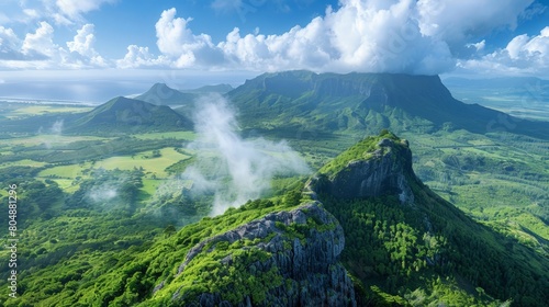 Victoria Peak: Mauritius Panorama