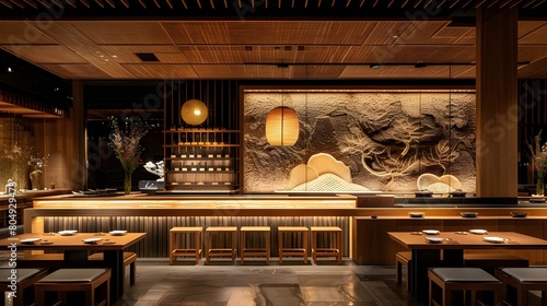 interior of a Japanese restaurant