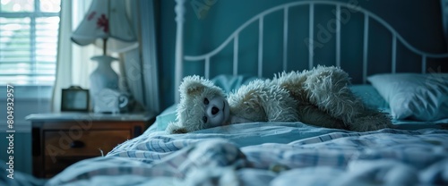 ragdoll on the bed