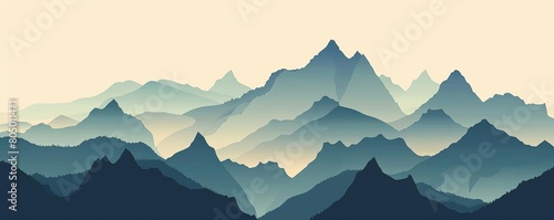 A mountain range representing the challenges in the field