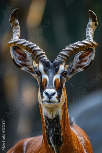 Graceful Blackbuck in its Natural Habitat - Captivating Wildlife Image of the Antelope Cervid