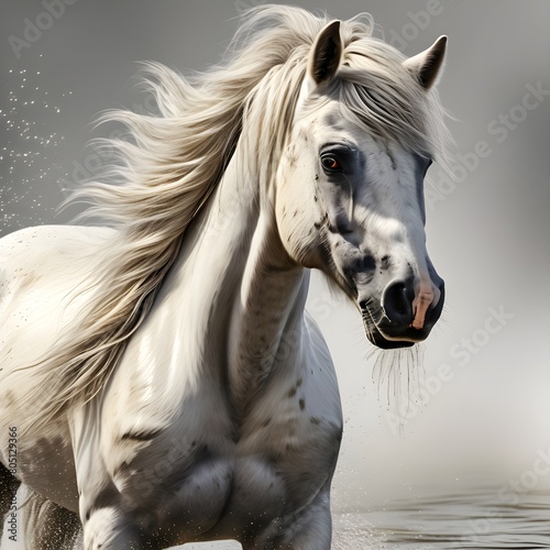 White horse Photo
