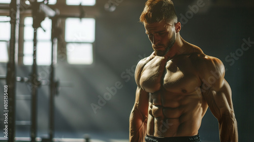male bodybuilder, male torso