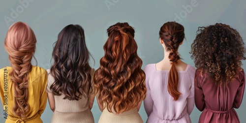 A group of women with different hair colors