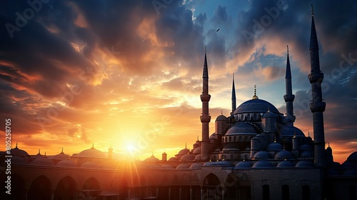 islam blue mosque