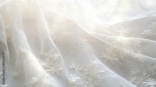 curtain light white texture