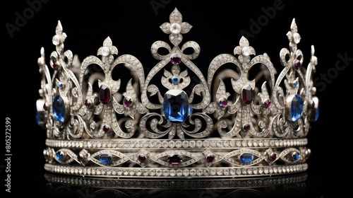 cushion queen silver crown