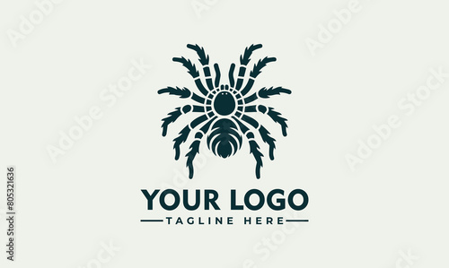 Tarantula vector logo illustration spider logo vector Tarantula spider vector illustration logo illustration for mascot or symbol and identity, emblem