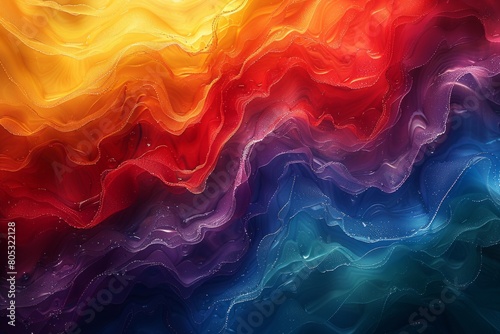 Abstract background in colors and patterns for Gay Pride