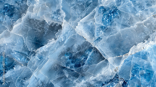 Ice-blue marble with subtle translucency, capturing the essence of winter.