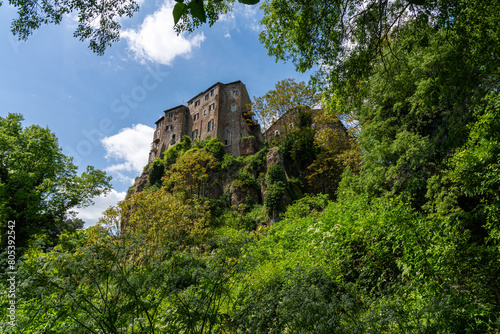 Scenic sight in the natural monument "Forre di Corchiano", near the village of Corchiano, in the Province of Viterbo, Lazio, Italy.