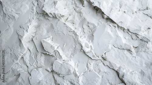 A close up of a white rock texture.