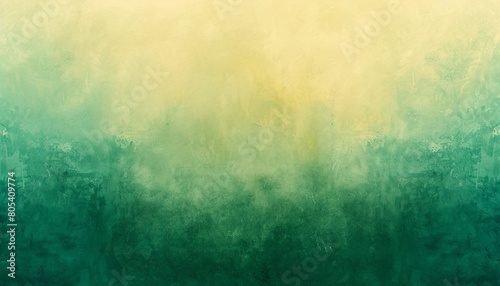 soft pastel gradient of emerald green and gilded yellow, ideal for an elegant abstract background