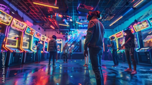 The Neon Arcade Experience