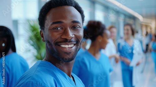A Group of Medical Professionals Smiling
