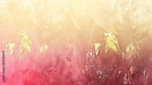 soft pastel gradient of gilded lemon and rose red, ideal for an elegant abstract background