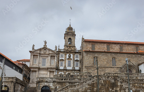 Church of the Venerable Third Order of St. Francis and Church of Saint Francis in Porto city, Portugal