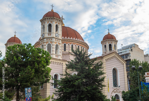 Metropolitan Church of Saint Gregory Palamas in Thessaloniki city, Greece
