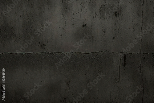 黒の暗い黒グランジ テクスチャ コンクリート石壁の背景