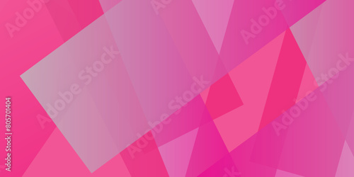 Pink triangular shapes on a white background. Geometric background in Origami style with gradient. Triangular design for your business. pink and purle abstract background vector illustration.