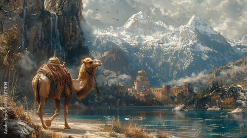 Heaven alpine paradise rome magic ancient camel