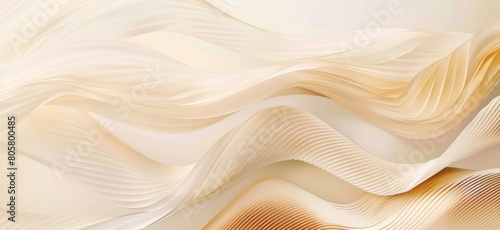 The light color background is composed of lines, creating an abstract and elegant atmosphere