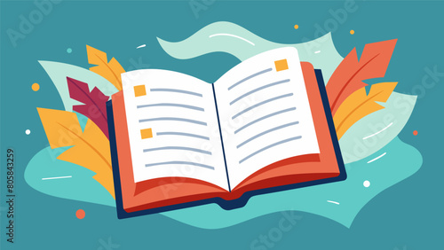 As the pages are carefully cleaned and flattened the books original illustrations and handwritten notes are brought back to life.. Vector illustration