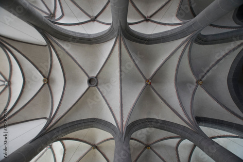 Blick ins Gewölbe der Kirche St. Clemens in Mayen (Eifel)