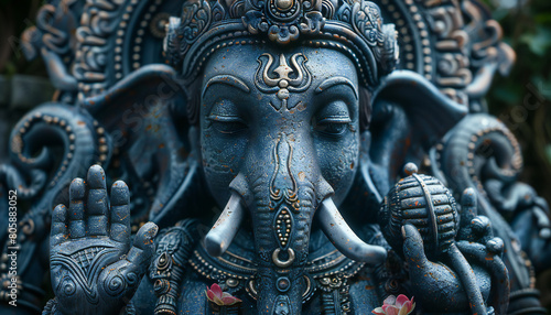 Recreation of scultpure of Ganesha deity 
