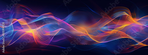 3D abstract pattern background