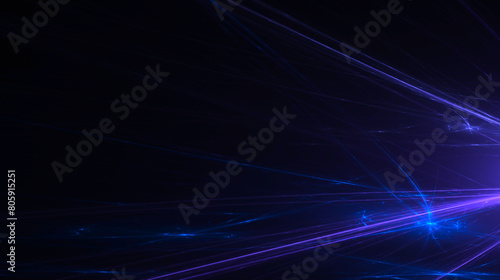 energievoll hell leuchtende Highspeed Internet Verbindungen, Glasfaser, Lichtgeschwindigkeit, FTTH, Breitbandausbau, Datentransfer, Multimedia, Perspektive, Daten, violett, blau, schwarz 