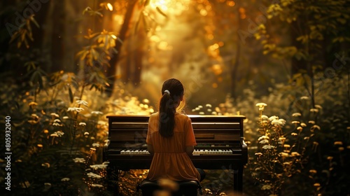 Notes of Serenity: The Harmonious Melodies of Piano Practice