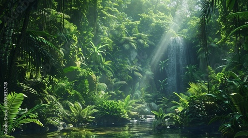 Rainforest Canopy's Verdant Kingdom