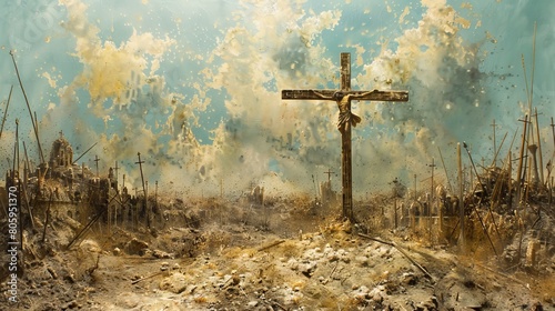 The Broken Cross: The Crucifixion and Resurrection