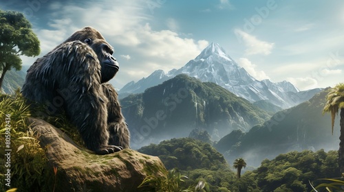 Mountain Majesty: Gorilla's Domain