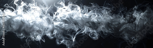 Motion effect of wind white smoke or cold air isolated on transparent background Modern realistic illustration of abstract wind flows dust flows or scratch wight lines 
