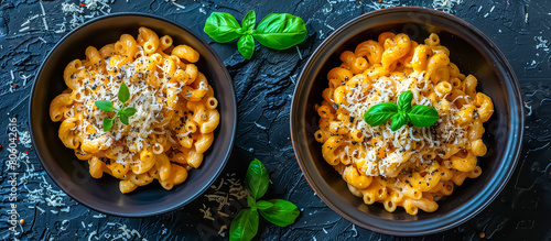 macaroni and cheese is a creamy and cheesy pasta dish made with elbow macaroni and a blend of melted cheeses such as cheddar, mozzarella, and American cheese