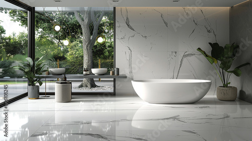 Pearl white marble with subtle iridescence, exuding timeless elegance and grace.