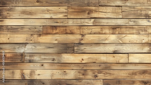 Various shades of brown wooden planks arranged horizontally with visible wood grain
