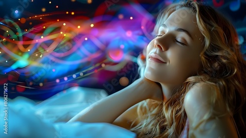 The Impact of Healing Sleep Music on Biological Rhythms During Sleep Paralysis. Concept Sleep Paralysis, Healing Music, Biological Rhythms, Impact, Research