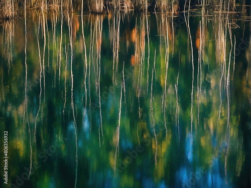 reflection in the water