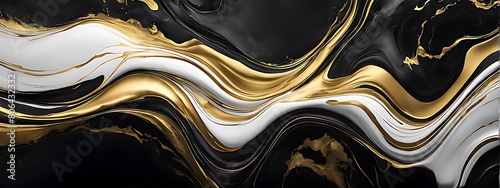 Gold abstract black marble background art paint pattern ink texture watercolor white fluid wall. Abstract liquid gold design luxury wallpaper nature black brush oil modern paper splash painting water 