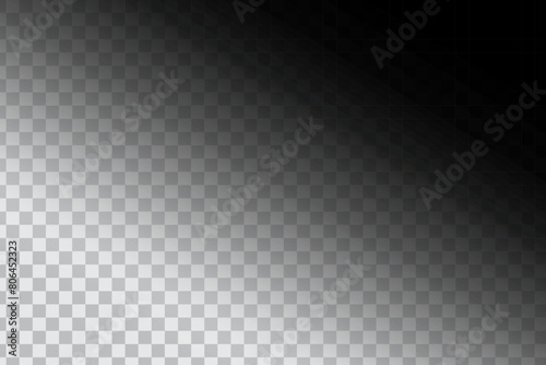 Checkerboard fade. Dark to light. Diagonal gradient. Vector background.
