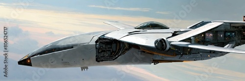 avion de guerra robotico del futuro