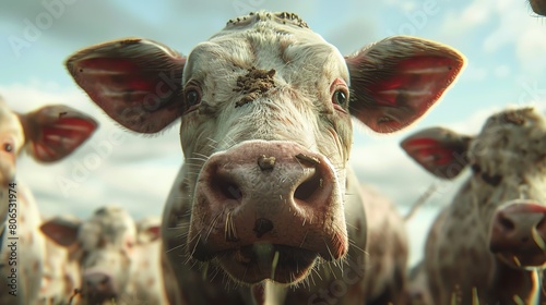 A social media campaign by 3D Animal Rights Activists, featuring 3D animations that illustrate the lifecycle of animals in the meat industry.