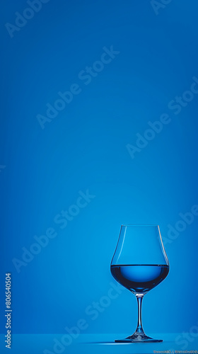 Pure, transparent water fills a pristine glass, inviting refreshment and nourishment