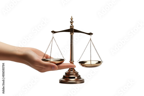 The Weighing of Souls on White or PNG Transparent Background.